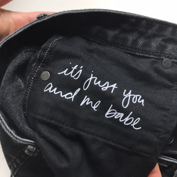 GRLFRND Black Cutoff Shorts - Picture 8 of 10